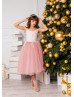 Lace Tulle Flower Girl Dress Birthday Party Dress